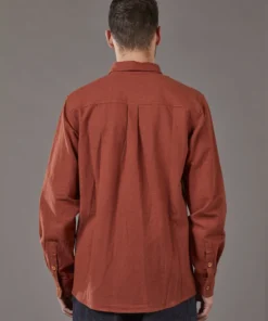 Just Another Fisherman ANCHORAGE SHIRT - RUST