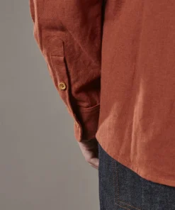 Just Another Fisherman ANCHORAGE SHIRT - RUST