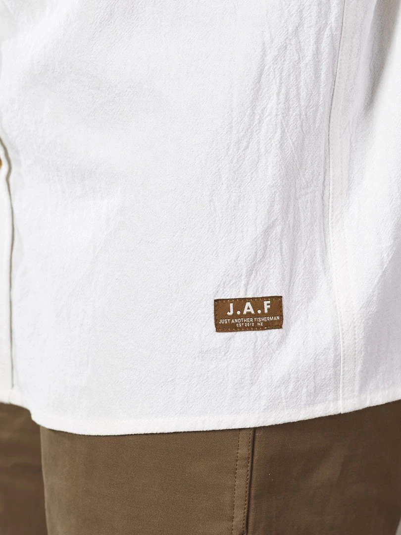 Just Another Fisherman Apparel ANCHORAGE SHIRT - WHITE