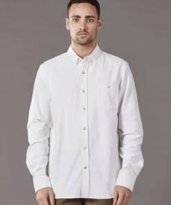 Just Another Fisherman Apparel ANCHORAGE SHIRT - WHITE