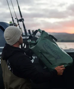 Just Another Fisherman ANGLER TECH DRY BACKPACK - KHAKI