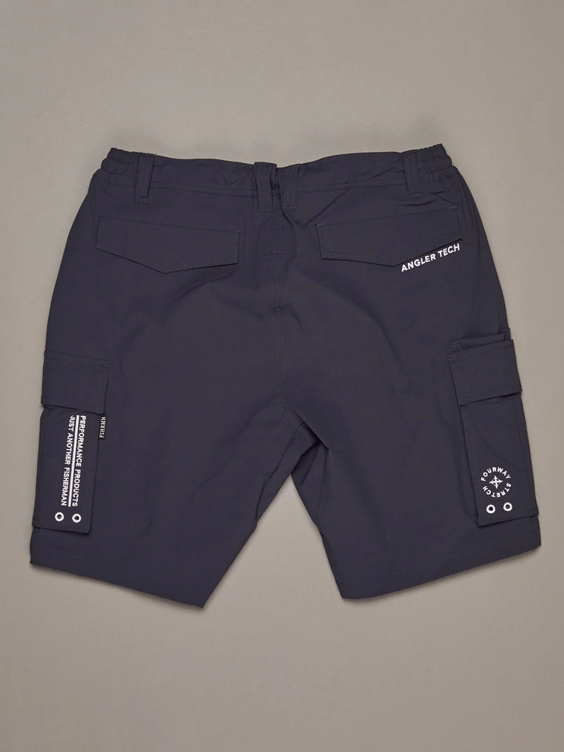 Just Another Fisherman ANGLER TECH CARGO SHORTS - NAVY