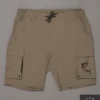 Just Another Fisherman Apparel ANGLER TECH CARGO SHORTS - TAUPE