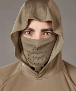 Just Another Fisherman TECH ANGLER HOOD - KHAKI