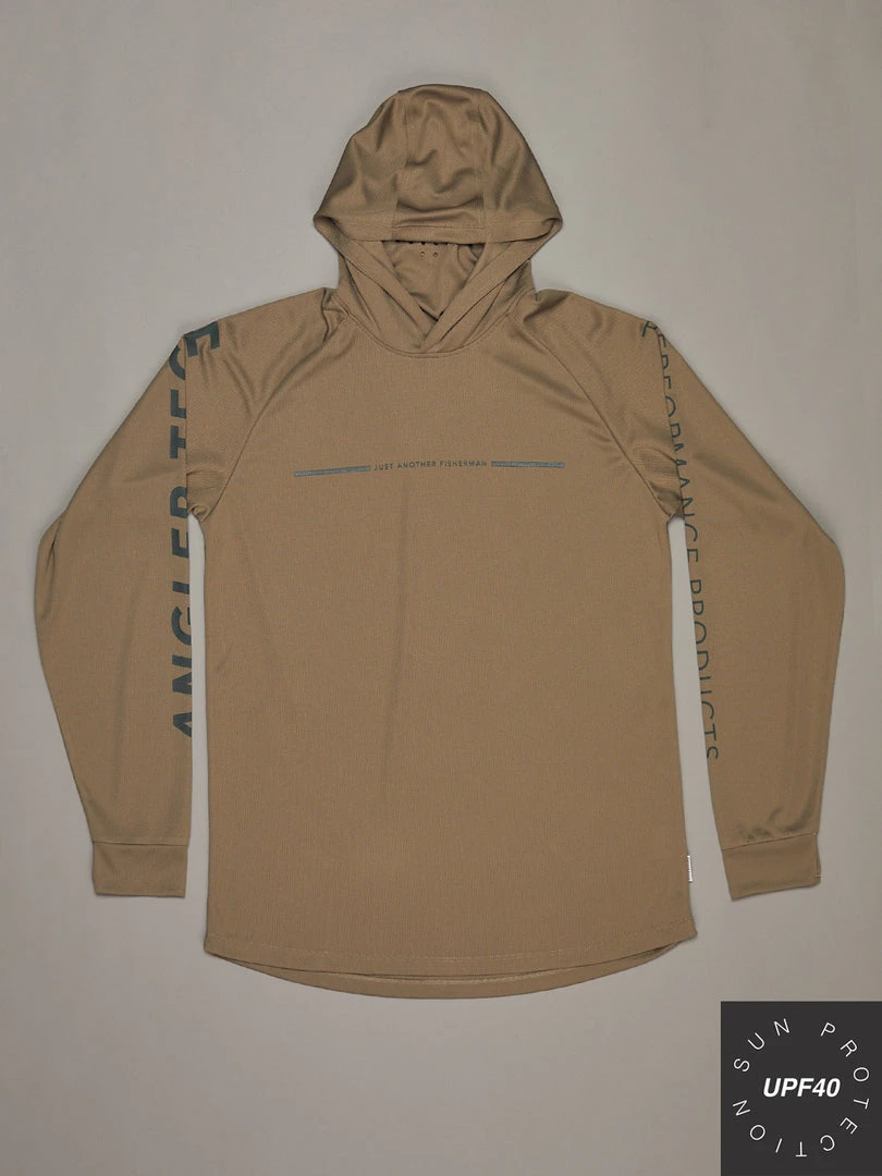 Just Another Fisherman TECH ANGLER HOOD - KHAKI