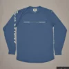 Just Another Fisherman ANGLER TECH LS TEE - BLUE/NATURAL