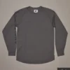 Just Another Fisherman ANGLER TECH LS TEE - CHARCOAL