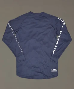 Just Another Fisherman ANGLER TECH LS TEE - NAVY