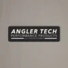 Just Another Fisherman ANGLER TECH STICKER - CHARCOAL Apparel