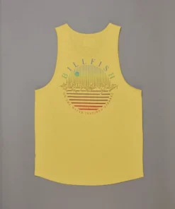 Just Another Fisherman Apparel BILLFISH BLEND SINGLET - WASHED YELLOW
