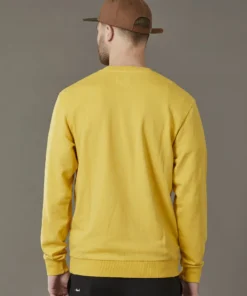 Just Another Fisherman Apparel BILLFISH CREW - WASHED YELLOW