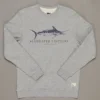 Just Another Fisherman Apparel BLUEWATER CRITTERS CREW - GREY MARLE