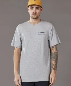 Just Another Fisherman BLUEWATER CRITTERS TEE - GREY MARLE Apparel