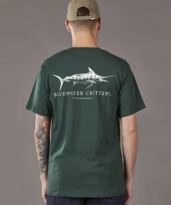 Just Another Fisherman BLUEWATER CRITTERS TEE - PINE