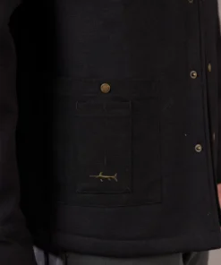 Just Another Fisherman BOATBUILDER JACKET 2.0 - BLACK Apparel