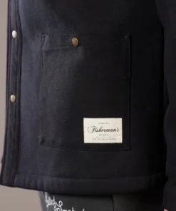 Just Another Fisherman BOATBUILDER JACKET 2.0 - BLACK Apparel