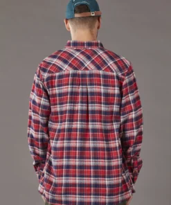 Just Another Fisherman BOATYARD SHIRT - RED CHECK