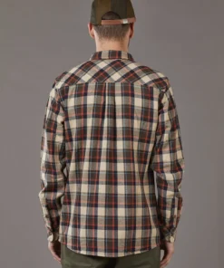 Just Another Fisherman BOATYARD SHIRT - BROWN/TAN Apparel