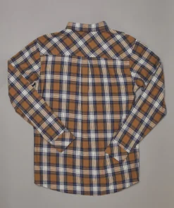 Just Another Fisherman BOATYARD SHIRT - TABACCO CHECK