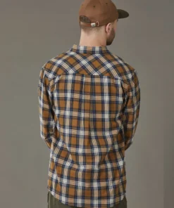 Just Another Fisherman BOATYARD SHIRT - TABACCO CHECK