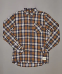 Just Another Fisherman BOATYARD SHIRT - TABACCO CHECK