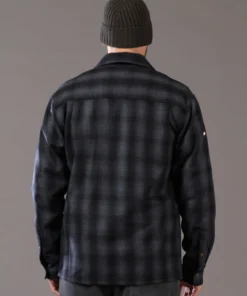 Just Another Fisherman CABIN JACKET - BLACK CHECK Apparel