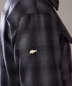 Just Another Fisherman CABIN JACKET - BLACK CHECK Apparel