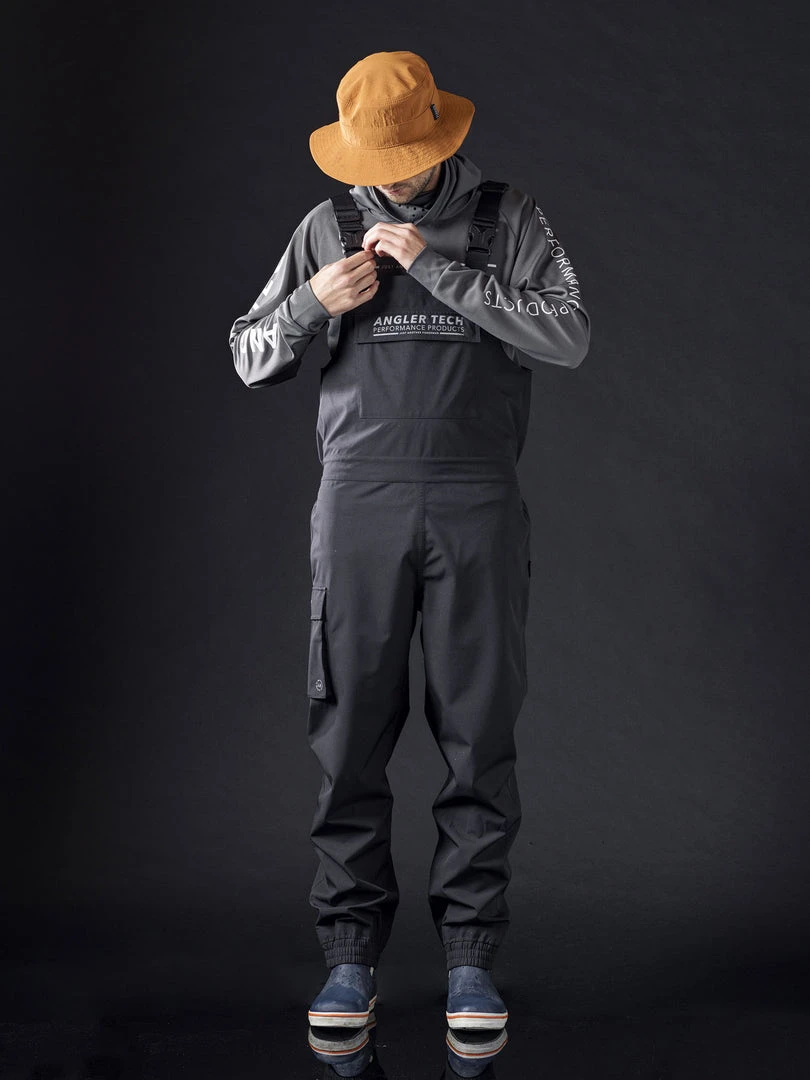 Just Another Fisherman VOYAGER BIB - BLACK Apparel