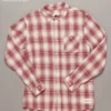 Just Another Fisherman Apparel CANAL SHIRT - SALMON/NATURAL CHECK