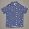 Just Another Fisherman COASTAL VINTAGE SS SHIRT - BLUE