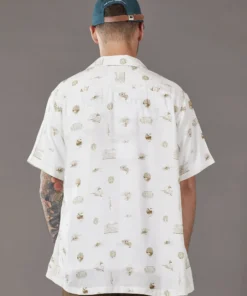 Just Another Fisherman COASTAL VINTAGE SS SHIRT - NATURAL Apparel