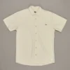 Just Another Fisherman COASTAL LINEN SS SHIRT - NATURAL