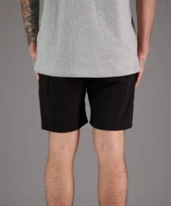 Just Another Fisherman Apparel CREWMAN SHORTS - BLACK
