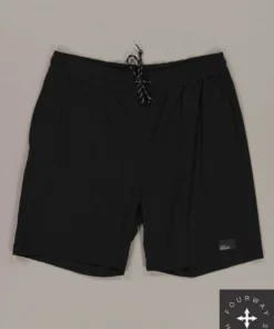 Just Another Fisherman Apparel CREWMAN SHORTS - BLACK