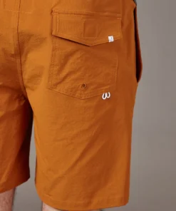 Just Another Fisherman CREWMAN SHORTS - BURNT ORANGE