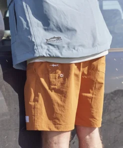 Just Another Fisherman CREWMAN SHORTS - BURNT ORANGE