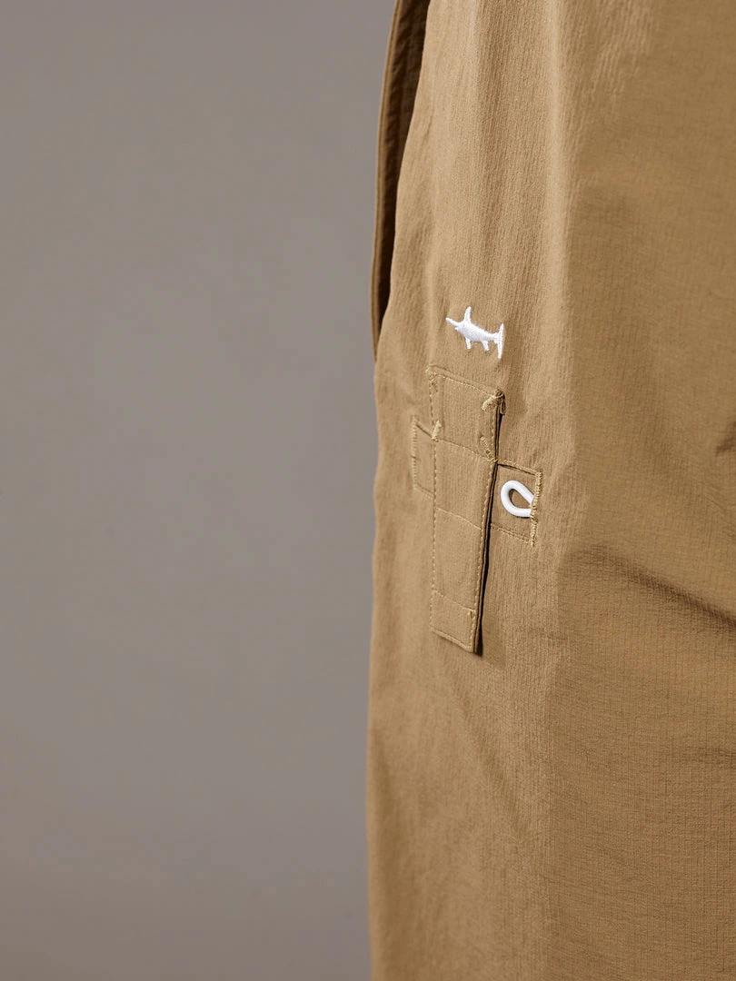 Just Another Fisherman CREWMAN SHORTS - LIGHT BROWN