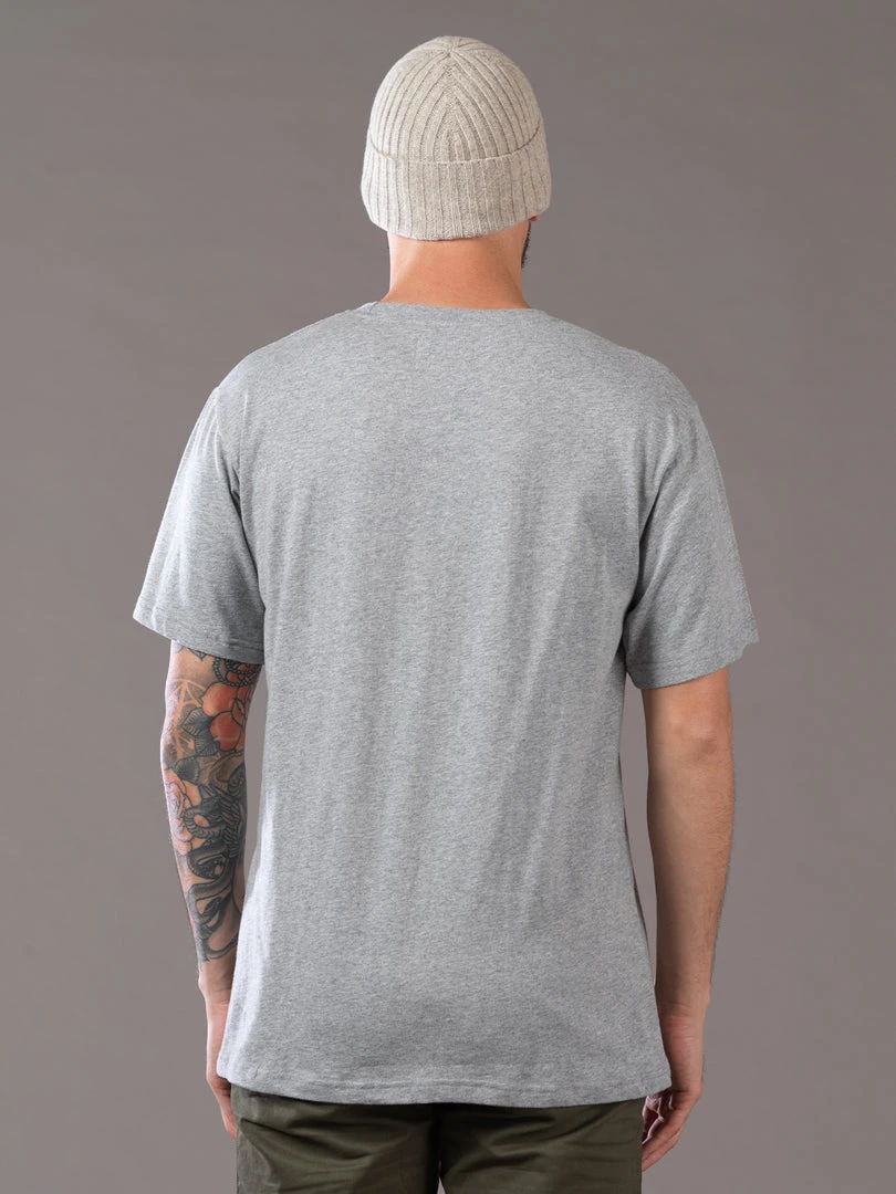 Just Another Fisherman DINGHY TEE - GREY MARLE Apparel