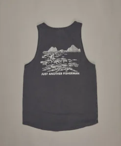 Just Another Fisherman ELDERADO SINGLET - AGED BLACK Apparel