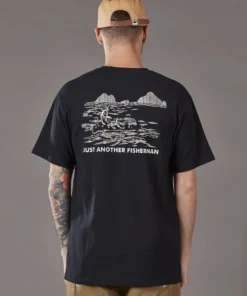Just Another Fisherman ELDERADO TEE - BLACK