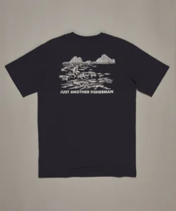 Just Another Fisherman ELDERADO TEE - BLACK