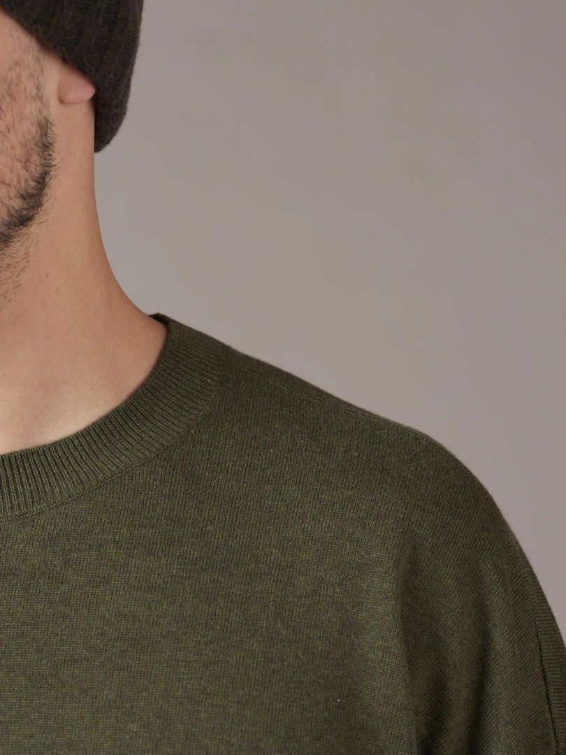 Just Another Fisherman FINN CREW - KHAKI MARLE Apparel