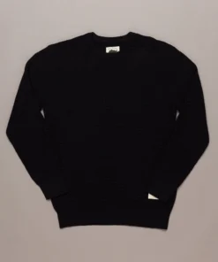 Just Another Fisherman FISH RIB CREW - BLACK Apparel