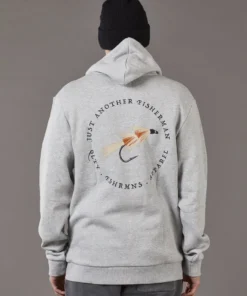 Just Another Fisherman Apparel FLY HOOD - GREY MARLE
