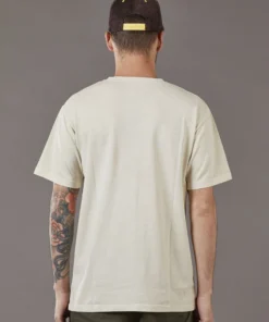 Just Another Fisherman FLY CHEST TEE - STONE Apparel