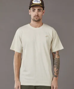 Just Another Fisherman FLY CHEST TEE - STONE Apparel