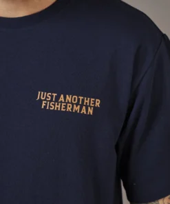 Just Another Fisherman GLOBAL ANGLER TEE - NAVY Apparel