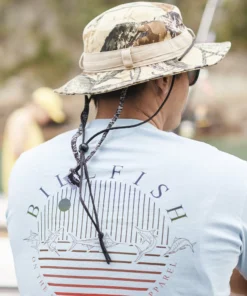 Just Another Fisherman Apparel DAWN TILL DUSK SUNNY SAVER - GREY MARLE