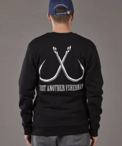 Just Another Fisherman Apparel HOOK CREW - BLACK