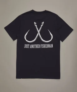 Just Another Fisherman HOOK TEE - BLACK Apparel